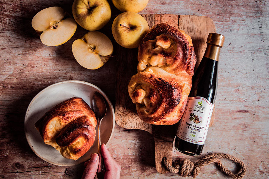 Rolled Apple & Jallab Brioche – Terroirs du Liban - EU