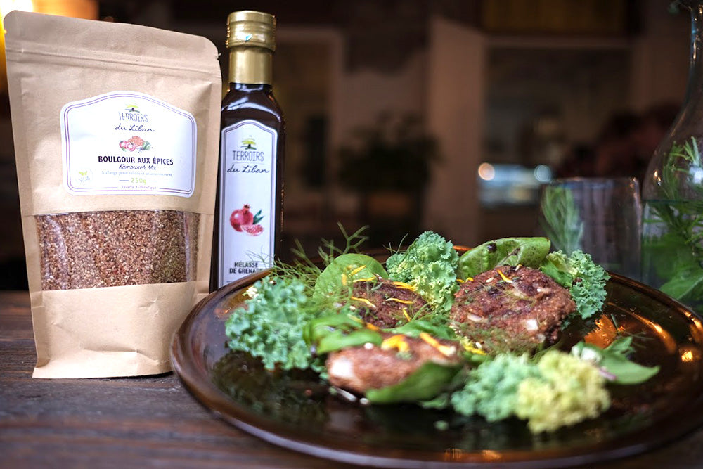 Crispy Kamouneh Pancakes & Wild Herb Salad – Terroirs du Liban - EU