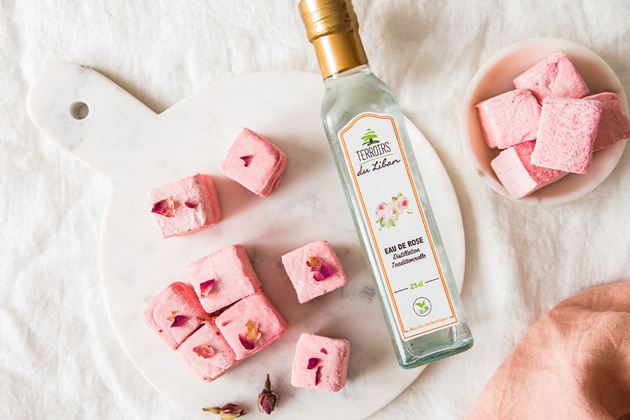 Rosewater Marshmallows &ndash; Terroirs du Liban - EU
