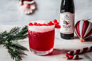 Cocktail de Noël : Sirop de Raisin et de Datte & Vodka