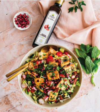 Fattoush Salad with Pomegranate Molasses and Sumac – Terroirs du Liban - EU