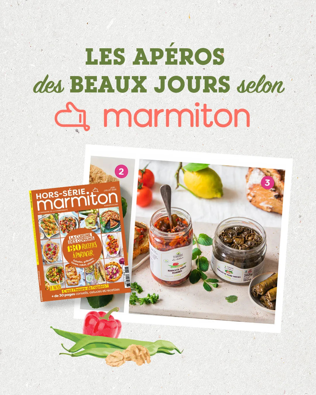 Marmiton Highlights Terroirs du Liban’s Lebanese Aperitif Essentials