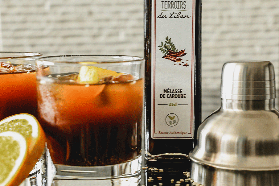 Vodka, Carob Molasses, Orange & Sesame Terroirs du Liban EU