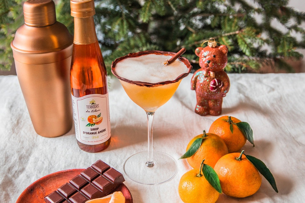 Orange & Chocolate Festive Cocktail