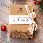 Charger l'image dans la galerie, Route des Épices Coffret Cadeau Noël – Zaatar, Sumac et Fleur de Sel Aromatisée
