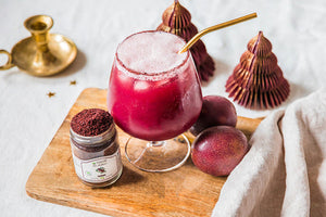 Cocktail Épicé Fruit de la Passion, Agrumes et Sumac 