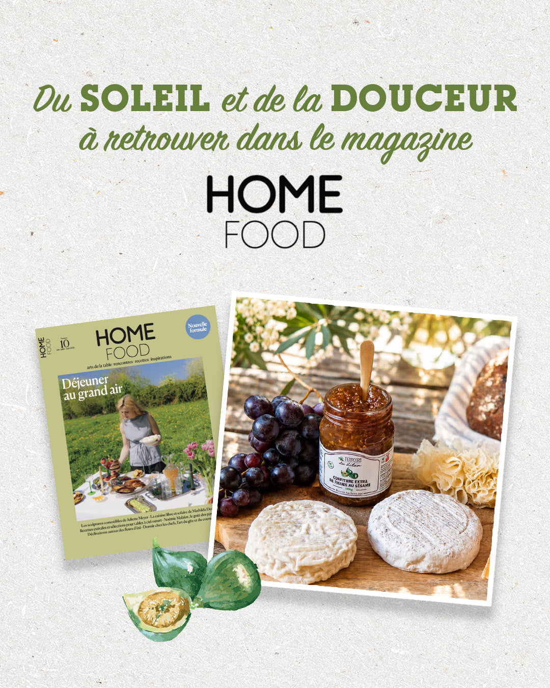A sun-filled delicacy featured in Home Food