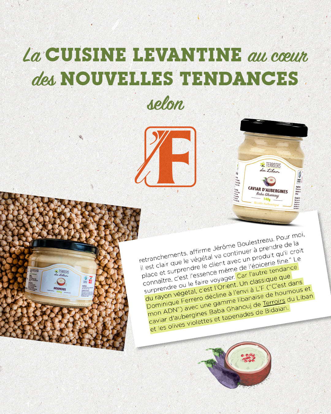 Levantine cuisine is part of my DNA