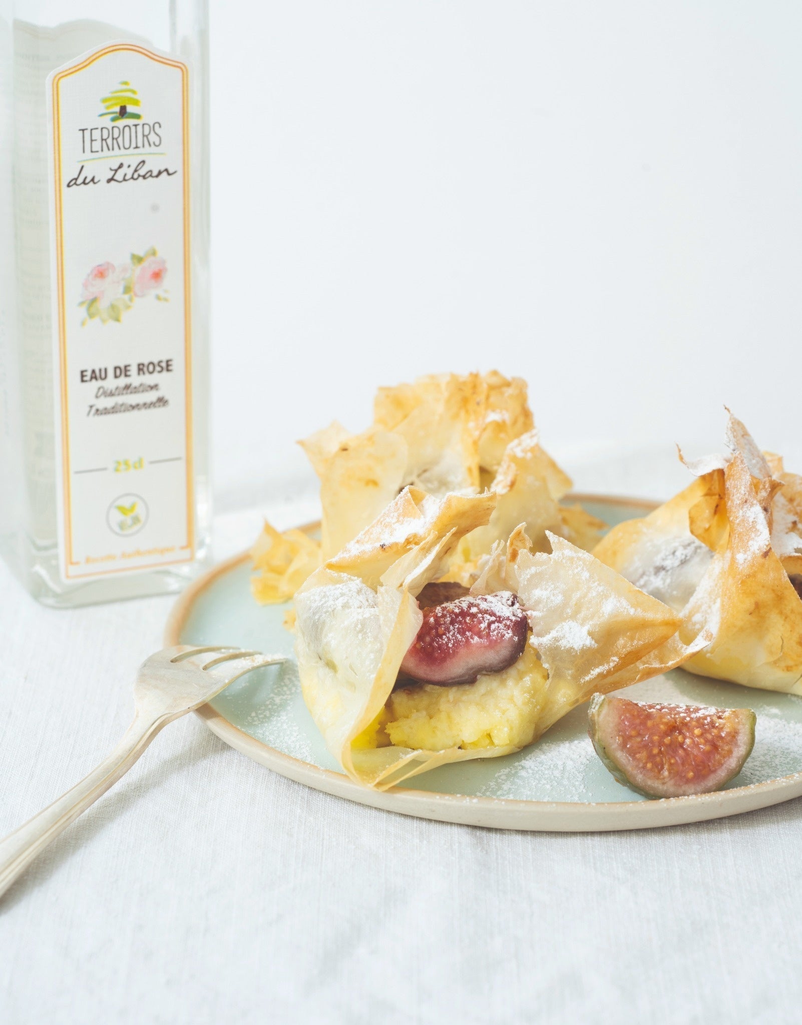 Fig and Rose Crispy Delights