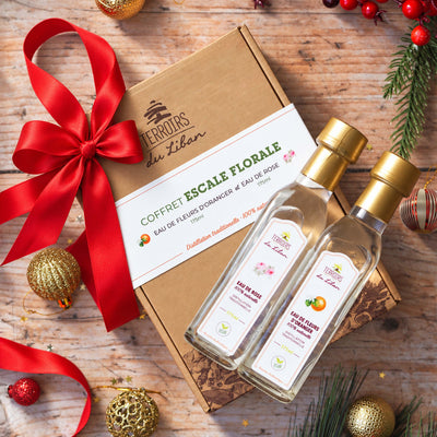 Floral Escape Christmas Gift Box - Rose Water & Orange Blossom Water