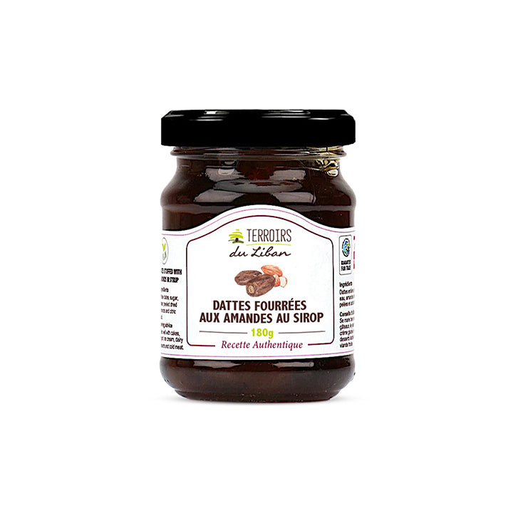 Dattes Fourrées aux Amandes au Sirop