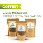 Charger l'image dans la galerie, Le Bowl Méditerranéen – Coffret Céréales &amp; Saveurs
