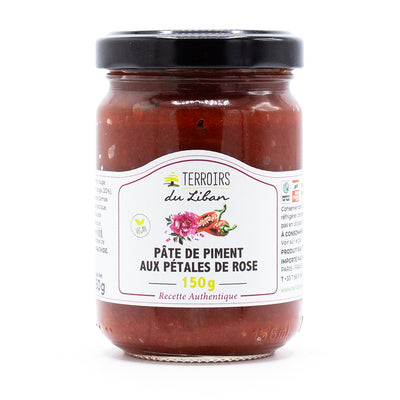 Pâte de Piment aux Pétales de Rose