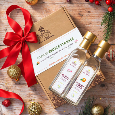 Floral Escape Christmas Gift Box - Rose Water & Orange Blossom Water