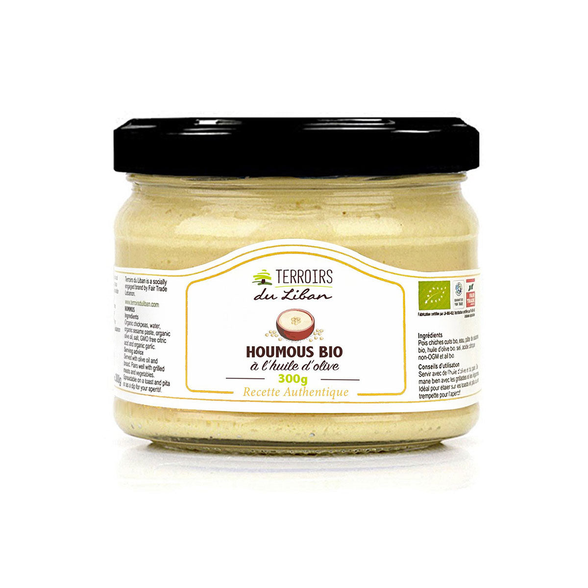 Organic Hummus with Olive Oil